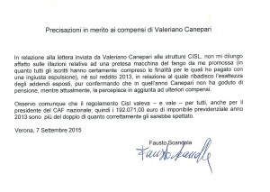 Scandola su Canepari